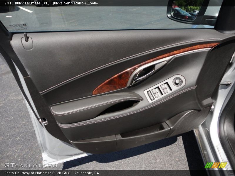 Quicksilver Metallic / Ebony 2011 Buick LaCrosse CXL