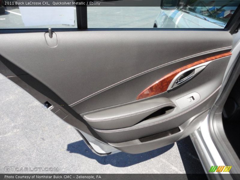 Quicksilver Metallic / Ebony 2011 Buick LaCrosse CXL