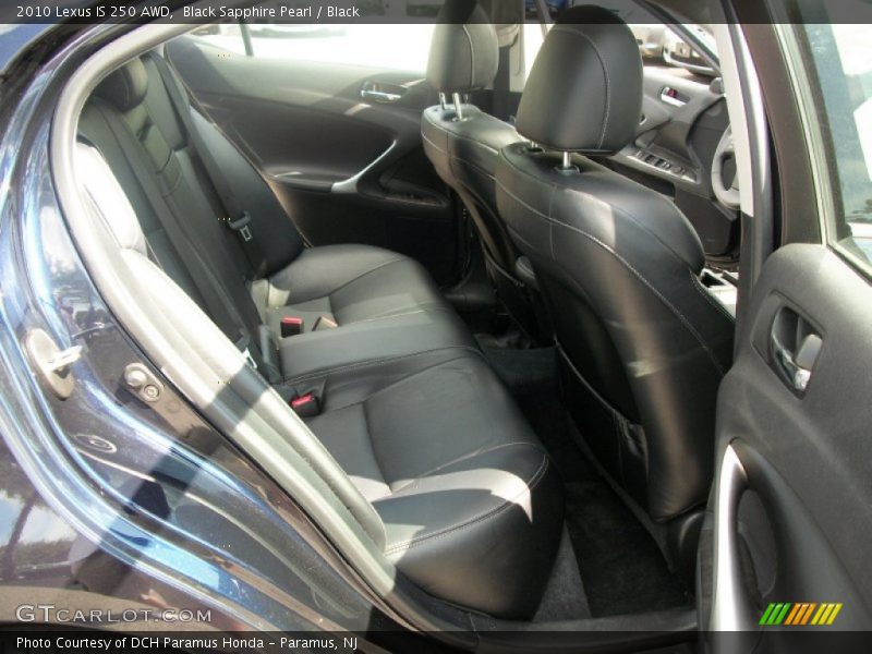  2010 IS 250 AWD Black Interior
