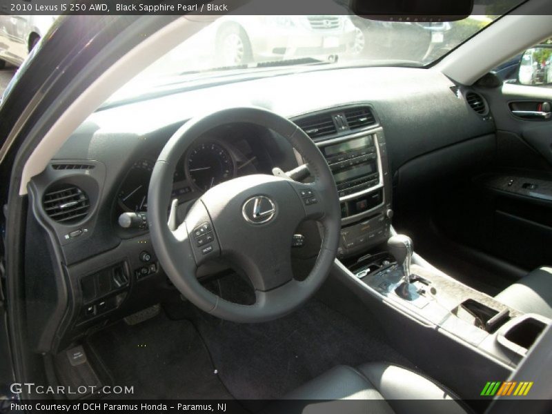 Dashboard of 2010 IS 250 AWD
