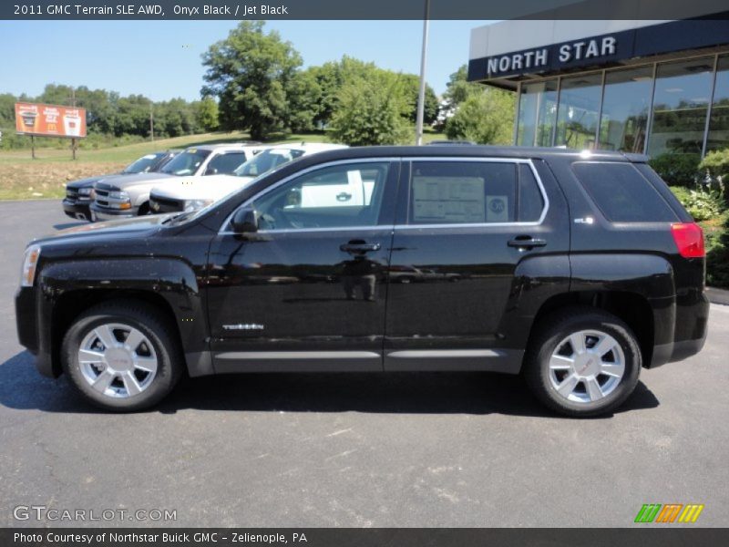 Onyx Black / Jet Black 2011 GMC Terrain SLE AWD