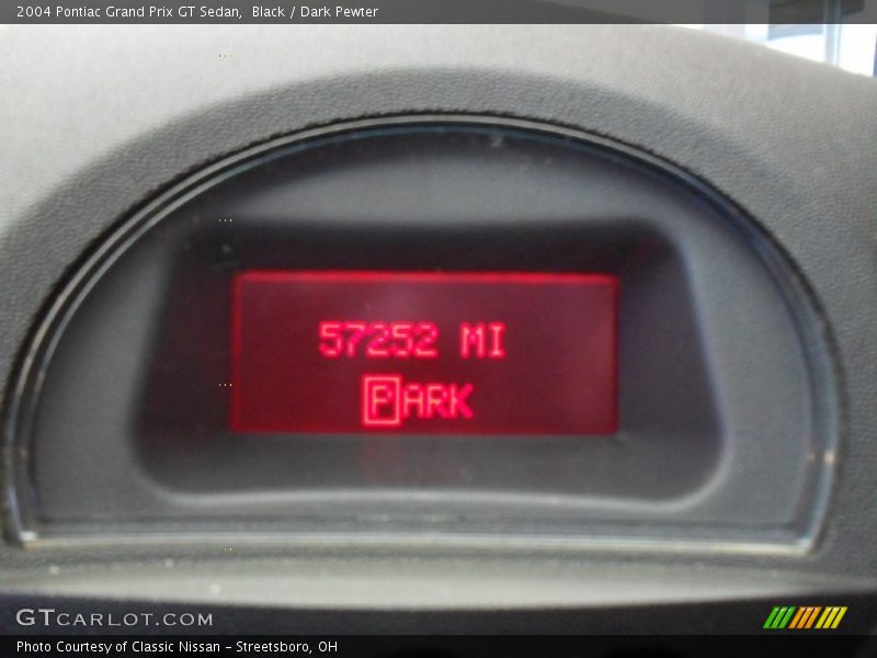 Black / Dark Pewter 2004 Pontiac Grand Prix GT Sedan