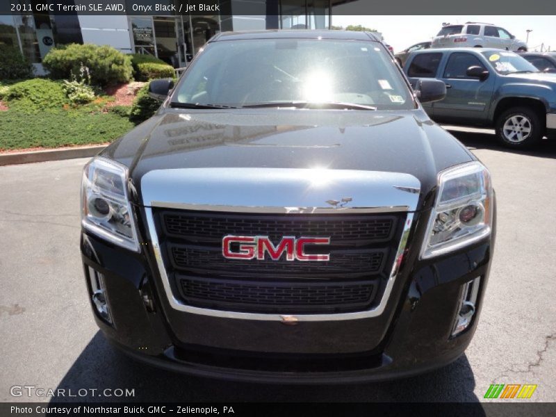 Onyx Black / Jet Black 2011 GMC Terrain SLE AWD