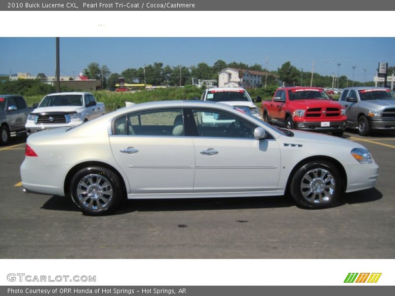  2010 Lucerne CXL Pearl Frost Tri-Coat