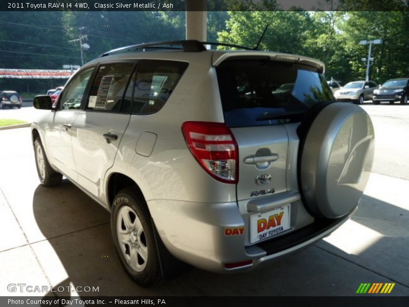 Classic Silver Metallic / Ash 2011 Toyota RAV4 I4 4WD