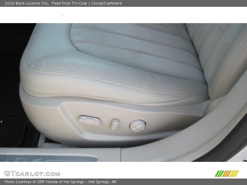 Pearl Frost Tri-Coat / Cocoa/Cashmere 2010 Buick Lucerne CXL