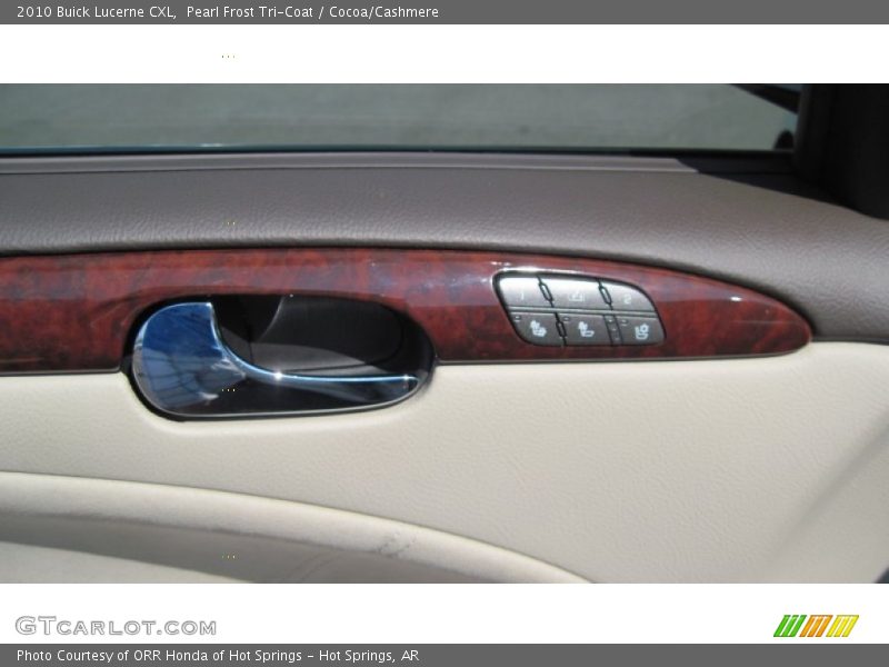 Pearl Frost Tri-Coat / Cocoa/Cashmere 2010 Buick Lucerne CXL
