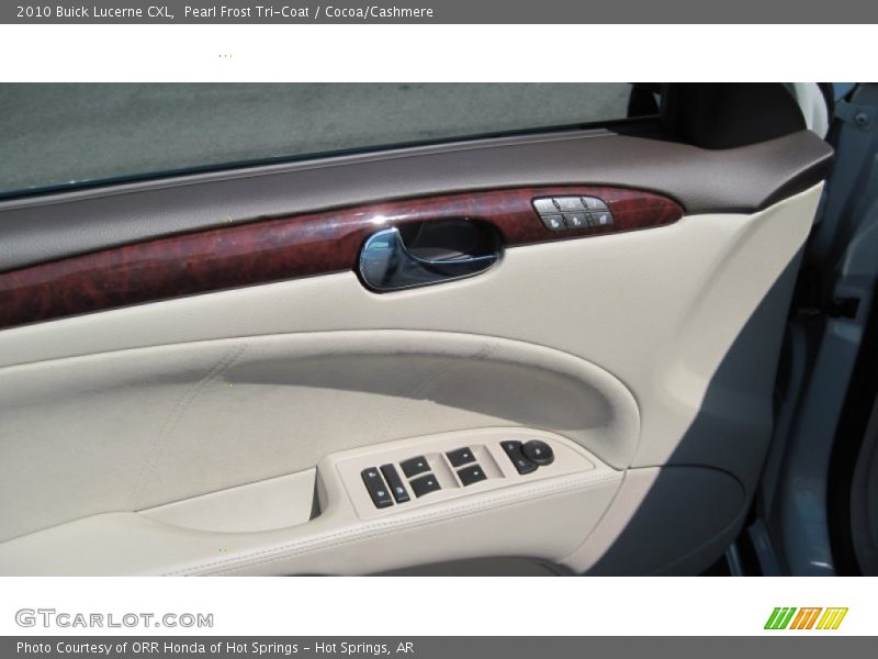 Pearl Frost Tri-Coat / Cocoa/Cashmere 2010 Buick Lucerne CXL