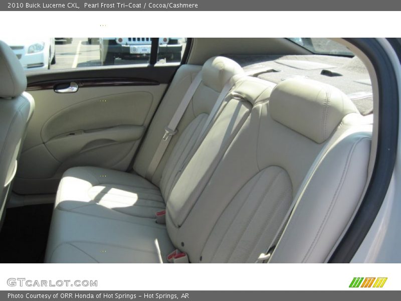 Pearl Frost Tri-Coat / Cocoa/Cashmere 2010 Buick Lucerne CXL
