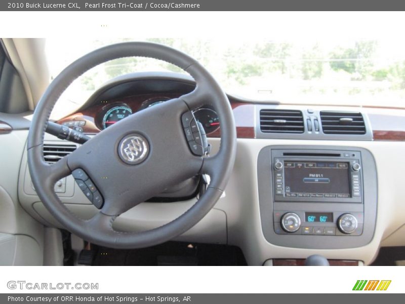 Dashboard of 2010 Lucerne CXL