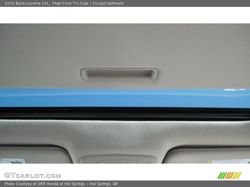 Pearl Frost Tri-Coat / Cocoa/Cashmere 2010 Buick Lucerne CXL