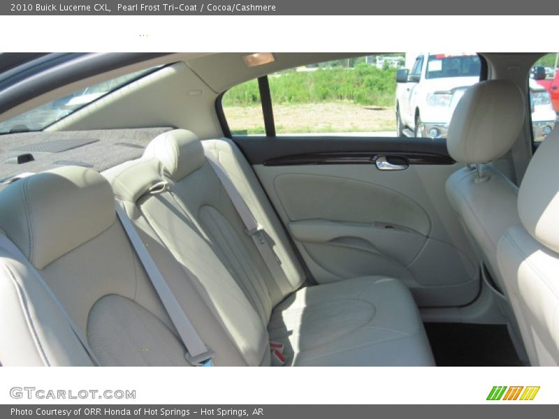 Pearl Frost Tri-Coat / Cocoa/Cashmere 2010 Buick Lucerne CXL