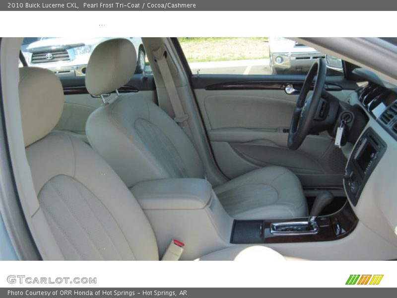 Pearl Frost Tri-Coat / Cocoa/Cashmere 2010 Buick Lucerne CXL