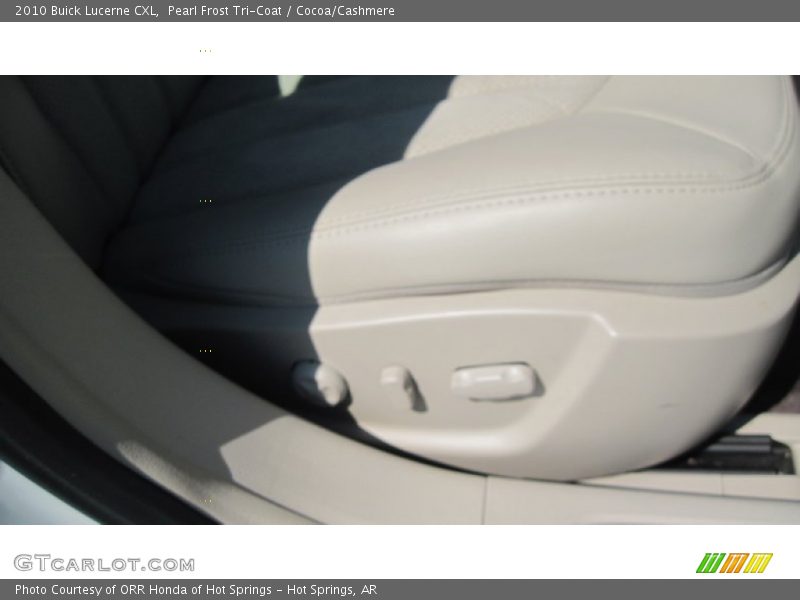 Pearl Frost Tri-Coat / Cocoa/Cashmere 2010 Buick Lucerne CXL