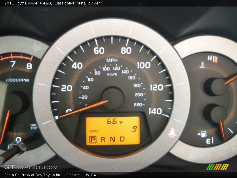 Classic Silver Metallic / Ash 2011 Toyota RAV4 I4 4WD