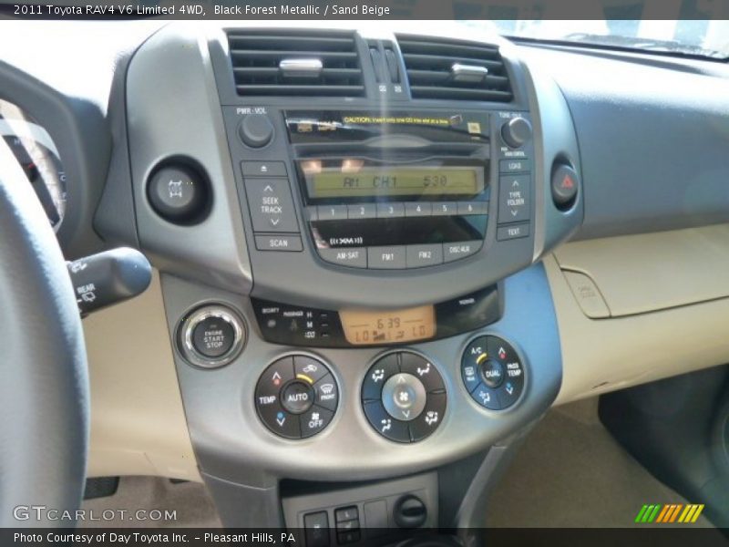 Black Forest Metallic / Sand Beige 2011 Toyota RAV4 V6 Limited 4WD