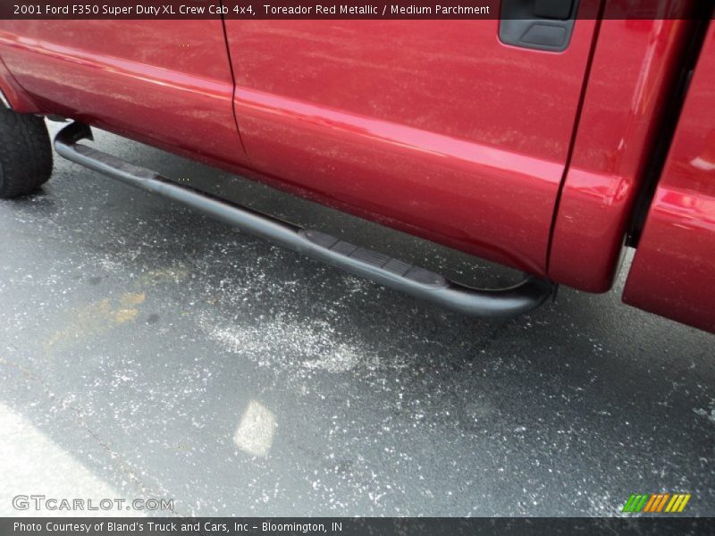 Toreador Red Metallic / Medium Parchment 2001 Ford F350 Super Duty XL Crew Cab 4x4