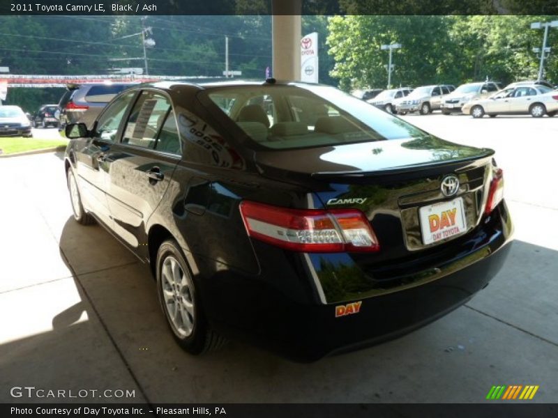 Black / Ash 2011 Toyota Camry LE