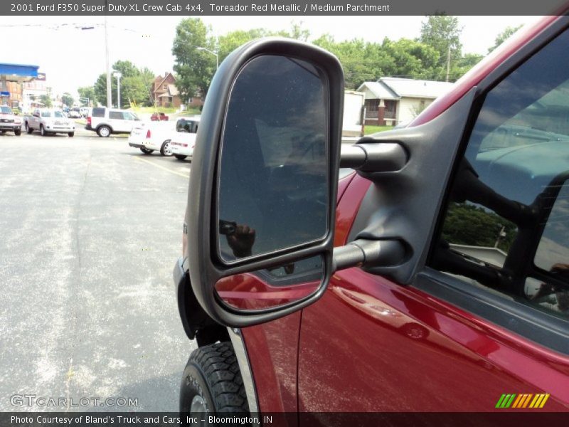 Toreador Red Metallic / Medium Parchment 2001 Ford F350 Super Duty XL Crew Cab 4x4