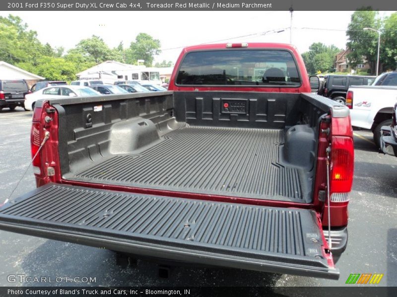 Toreador Red Metallic / Medium Parchment 2001 Ford F350 Super Duty XL Crew Cab 4x4