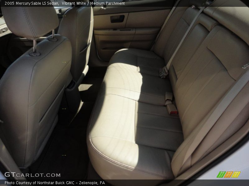 Vibrant White / Medium Parchment 2005 Mercury Sable LS Sedan