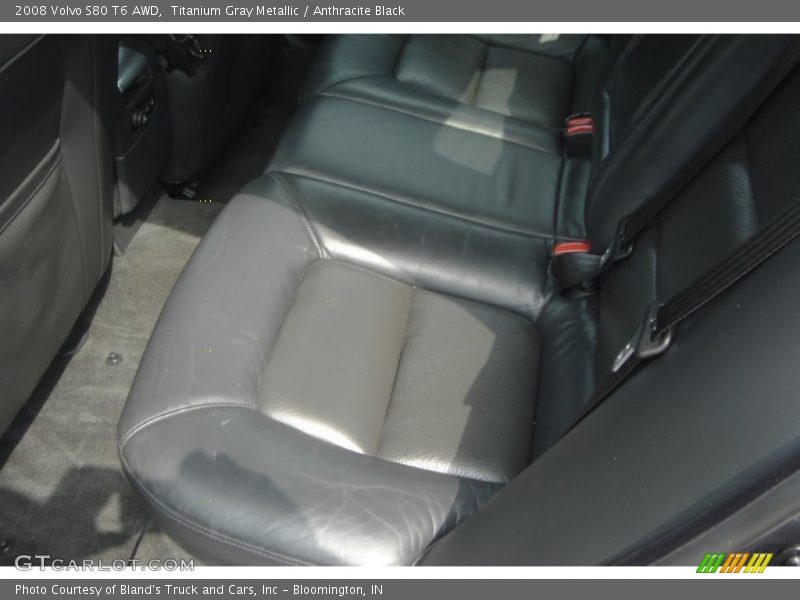Titanium Gray Metallic / Anthracite Black 2008 Volvo S80 T6 AWD