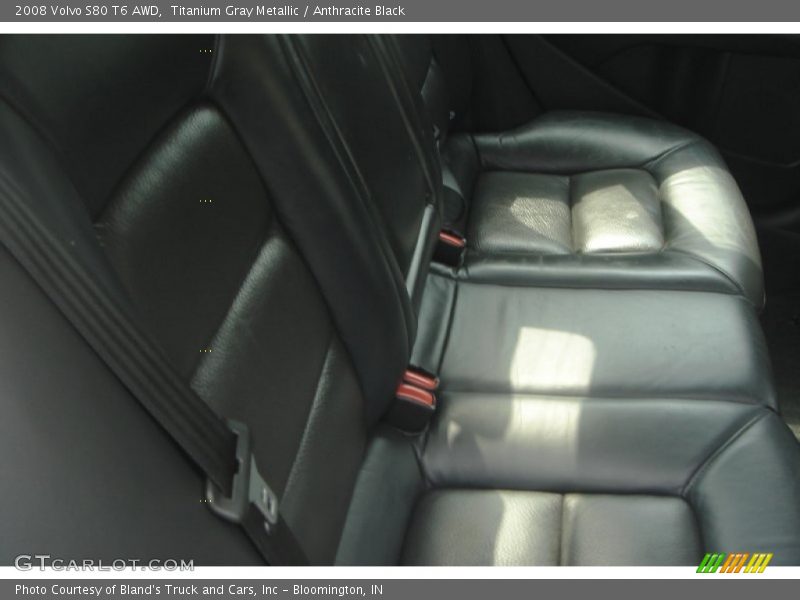 Titanium Gray Metallic / Anthracite Black 2008 Volvo S80 T6 AWD