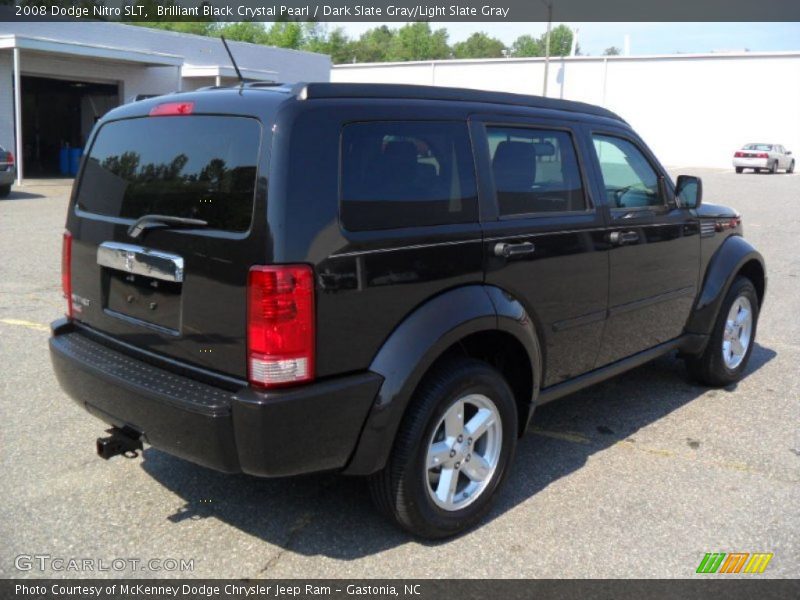 Brilliant Black Crystal Pearl / Dark Slate Gray/Light Slate Gray 2008 Dodge Nitro SLT