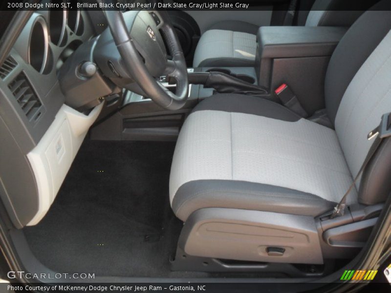 Brilliant Black Crystal Pearl / Dark Slate Gray/Light Slate Gray 2008 Dodge Nitro SLT