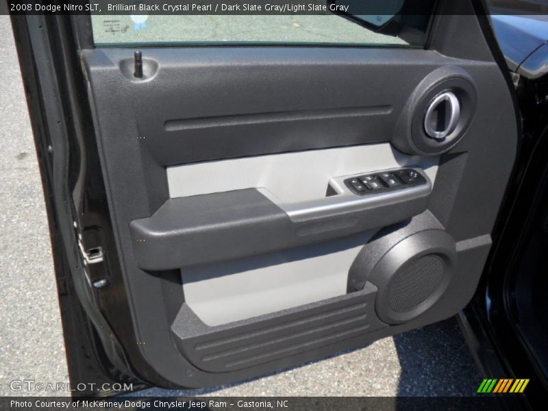 Brilliant Black Crystal Pearl / Dark Slate Gray/Light Slate Gray 2008 Dodge Nitro SLT