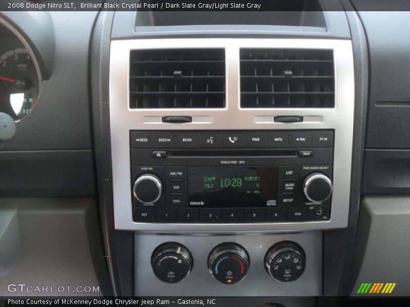 Brilliant Black Crystal Pearl / Dark Slate Gray/Light Slate Gray 2008 Dodge Nitro SLT