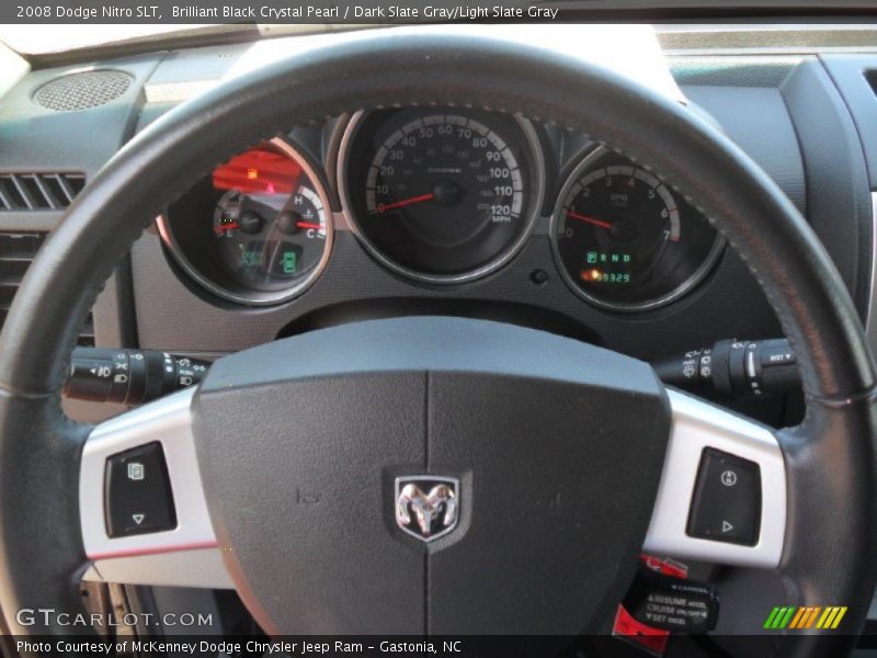 Brilliant Black Crystal Pearl / Dark Slate Gray/Light Slate Gray 2008 Dodge Nitro SLT