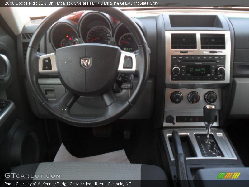Brilliant Black Crystal Pearl / Dark Slate Gray/Light Slate Gray 2008 Dodge Nitro SLT