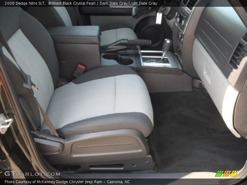 Brilliant Black Crystal Pearl / Dark Slate Gray/Light Slate Gray 2008 Dodge Nitro SLT