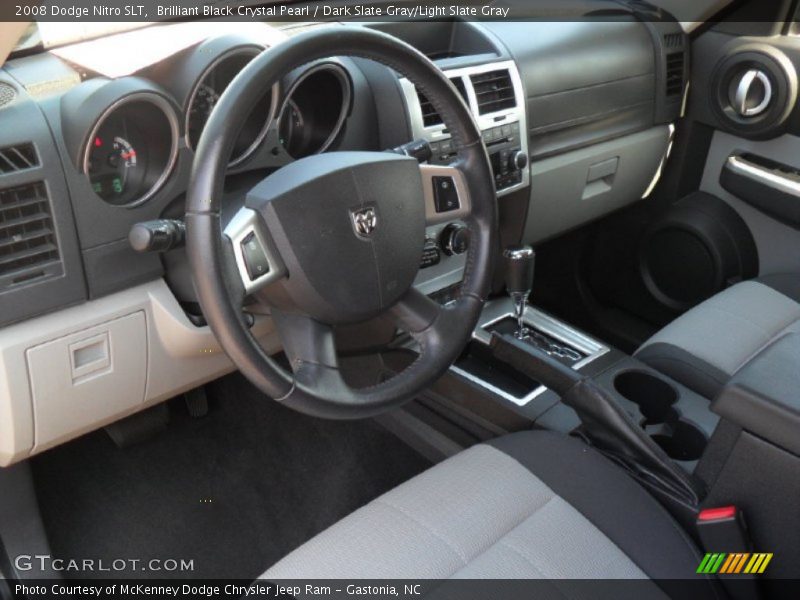 Brilliant Black Crystal Pearl / Dark Slate Gray/Light Slate Gray 2008 Dodge Nitro SLT