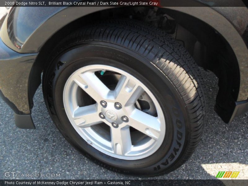 Brilliant Black Crystal Pearl / Dark Slate Gray/Light Slate Gray 2008 Dodge Nitro SLT