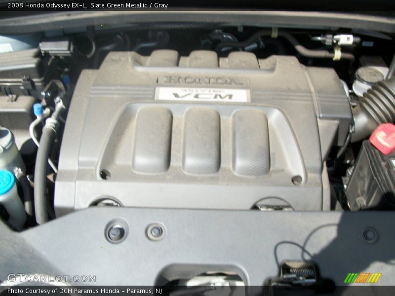 Slate Green Metallic / Gray 2008 Honda Odyssey EX-L