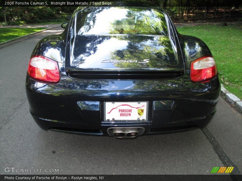 Midnight Blue Metallic / Sand Beige 2006 Porsche Cayman S