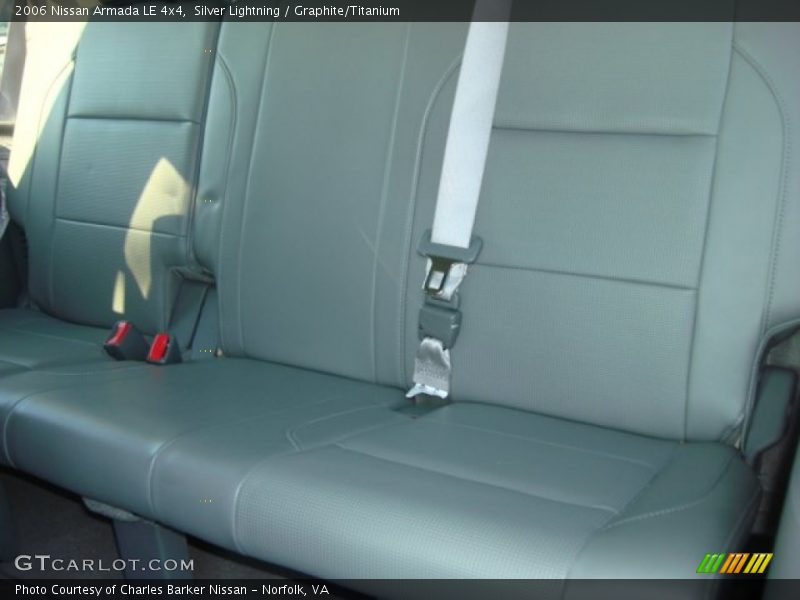 Silver Lightning / Graphite/Titanium 2006 Nissan Armada LE 4x4