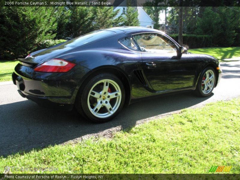 Midnight Blue Metallic / Sand Beige 2006 Porsche Cayman S