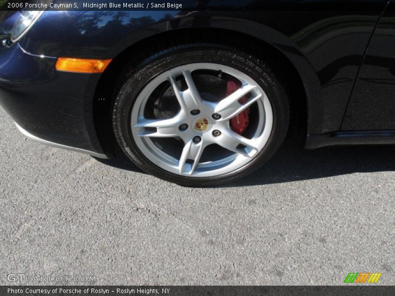 Midnight Blue Metallic / Sand Beige 2006 Porsche Cayman S