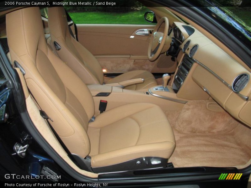 Midnight Blue Metallic / Sand Beige 2006 Porsche Cayman S