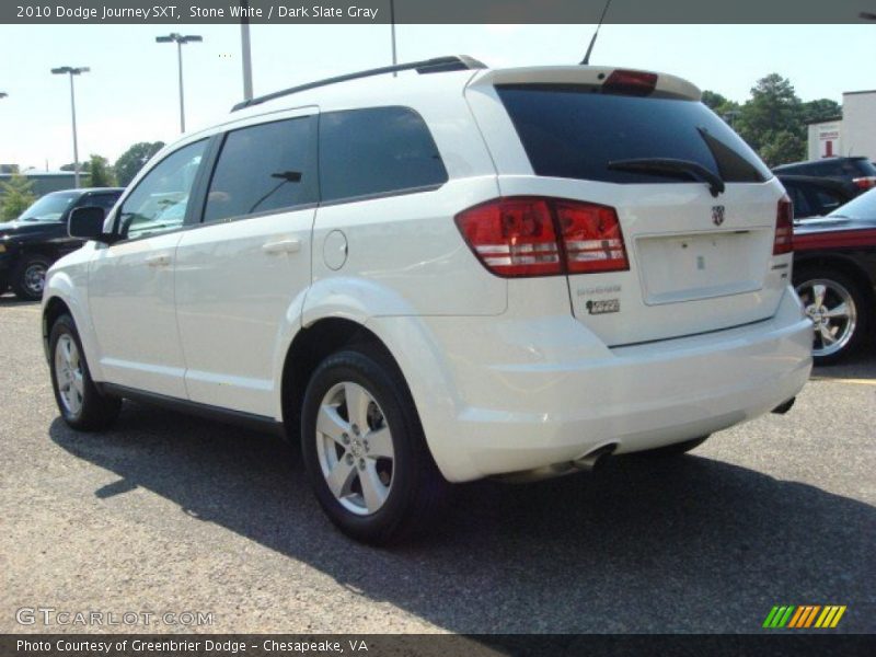 Stone White / Dark Slate Gray 2010 Dodge Journey SXT
