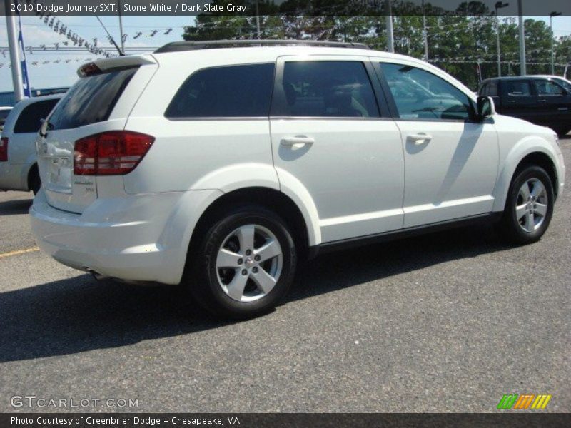 Stone White / Dark Slate Gray 2010 Dodge Journey SXT