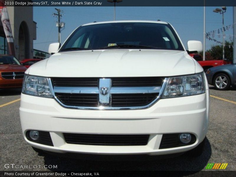 Stone White / Dark Slate Gray 2010 Dodge Journey SXT