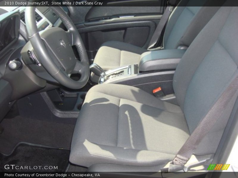 Stone White / Dark Slate Gray 2010 Dodge Journey SXT