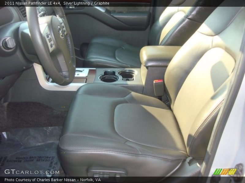 Silver Lightning / Graphite 2011 Nissan Pathfinder LE 4x4