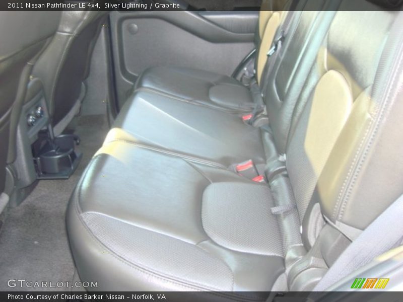 Silver Lightning / Graphite 2011 Nissan Pathfinder LE 4x4