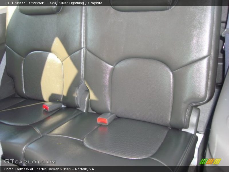 Silver Lightning / Graphite 2011 Nissan Pathfinder LE 4x4