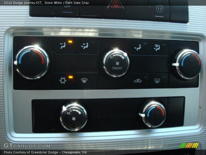 Stone White / Dark Slate Gray 2010 Dodge Journey SXT